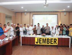 Polres Jember Gandeng Ulama Dan Tomas Cegah Peredaran Narkoba Di Jember