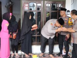 Kapolres Pasuruan Takziah Ke Rumah Duka Sopir Bus, Pastikan Korban Kecelakaan Tol Mendapat Perawatan Maksimal