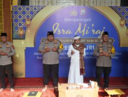 Polres Pasuruan Memperingati Isra Mi’raj dengan Santunan Anak Yatim Dan Semangat Polri Presisi