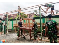 Dukung Ketahanan Pangan, Koramil Jajaran Kodim Bojonegoro Budidaya Ayam Petelur