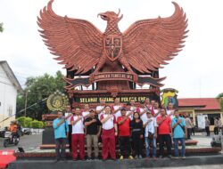 Sambut Hari Pers Nasional, Polres Ende dan Persatuan Wartawan Ende Gelar Olahraga Bersama