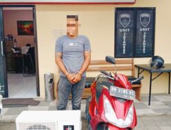 Viral Di Medsos Pelaku Pencuri AC Di Amankan Tim Resmob Polresta Mataram