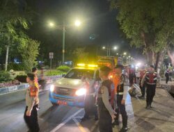 Polresta Mataram Dan Polsek Jajaran Gelar KRYD Serentak Sasar Balap Liar Di Wilayah Hukum Masing-masing