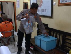 Polres Pamekasan Amankan Tersangka Pencuri Kotak Amal Masjid