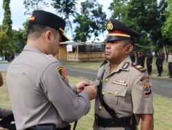 Serah Terima Jabatan Kapolsek Detusoko, Kapolres Ende: Pengalaman Jadikan Pelajaran Berharga Di Tempat Tugas Yang Baru