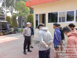 Antisipasi Gangguan Kamtibmas Selama Ramadhan, Unit Raimas Kalam Munyeng Sat Samapta Polres Gresik Gelar Patroli