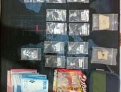 Residivis Kembali Ditangkap Polrestabes Surabaya, Puluhan Paket Sabu Siap Edar Diamankan