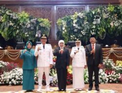 DPRD Bojonegoro Gelar Paripurna Istimewa Di Sertijab Bupati Dan Wakil Bupati