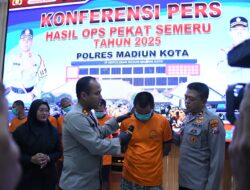 Operasi Pekat Semeru 2025, Polres Madiun Kota Ringkus 28 Tersangka Kasus Pekat