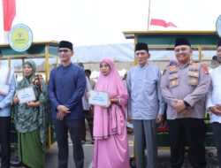 Safari Ramadhan Bersama Pemkot Mataram, Kapolresta Mataram Ajak Masyarakat Monjok Jaga Kamtibmas