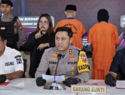 Polres Lamongan Berhasil Amankan Dua Tersangka Penembakan 6 Jam Pasca Kejadian Di Desa Sembung
