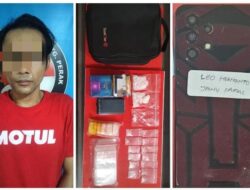 Polres Pelabuhan Tanjung Perak Gagalkan Peredaran 19,47 Gram Sabu, Pengedar Dibekuk Di Rumahnya