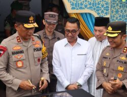 Kapolda Jatim Kunjungi Pos Terpadu Batos Pastikan Kesiapan Pengamanan Di Lokasi Wisata Saat Libur Lebaran