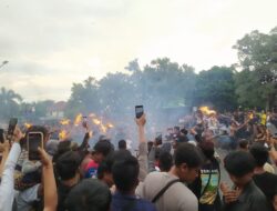 Pastikan Kelancaran Perang Api, Polresta Mataram Berikan Pengamanan