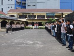 Polres Pelabuhan Tanjung Perak Gelar Pengamanan Malam Takbir Idul Fitri 1446 H