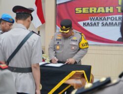 Serah Terima Jabatan Wakapolres Hingga Kapolsek Winongan Digelar Di Mapolres Pasuruan
