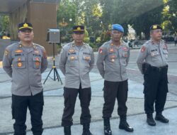 Perkuat Kemampuan Dalmas, Polresta Mataram Gelar Pelatihan di Lapangan Sangkareang