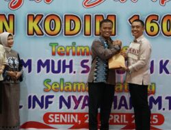 Kapolresta Mataram Hadiri Acara Pisah Sambut Dandim 1606/Mataram, Tegaskan Sinergitas TNI-Polri