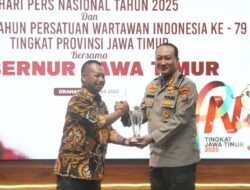 Kapolresta Malang Kota Raih ‘Rastra Sewakottama Award 2025’ Komitmen Lindungi Anak Perempuan Dari Kanker Serviks