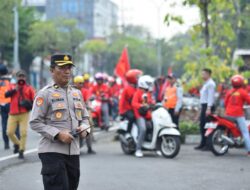 May Day 2025 Di Gresik Berlangsung Kondusif, Kapolres Dan Bupati Apresiasi