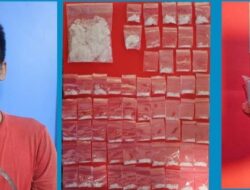 Satresnarkoba Polres Pelabuhan Tanjung Perak Amankan Kurir Sabu Asal Sidoarjo, 65 Poket Sabu Sisita