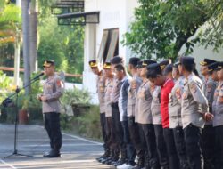 Kapolresta Mataram Pimpin Apel Pengamanan Aksi Unjuk Rasa: Tekankan Profesionalisme Dan Kendali Emosi