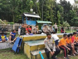 Polresta Mataram Berikan Pengamanan Putaran Final Sepak Bola U-13 Piala Kades Batu Kumbung
