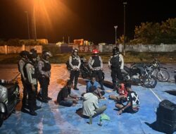Ciptakan Keamanan Kondusif, Sat Samapta Polres Ende Lakukan Patroli Perintis Presisi Di Malam Hari