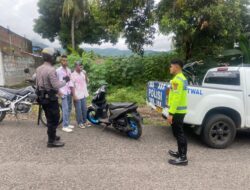 Respon Cepat Aduan Warga, Polres Ende Tertibkan Konvoi Pelajar Rayakan Kelulusan