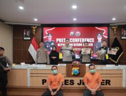 Polres Jember Akhirnya Berhasil Menangkap Dua Pelaku Pembunuhan Yang Kabur ke Malaysia