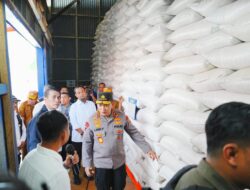 Kapolri-Mentan Tinjau Gudang Bulog Tanete, Cek Kesiapan Tampung Dan Jaga Kualitas Pangan
