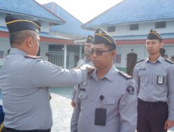 Apresiasi Dedikasi Dan Pengabdian, Sembilan Petugas Lapas Jombang Naik Pangkat