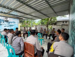 Anev Internal Polsek Lingsar, dari Sambang Desa hingga Ronda Malam
