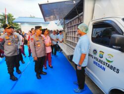 Kapolri Tinjau Pelaksanaan SPPG Polrestabes Medan, Pastikan MBG Tepat Sasaran