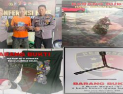 Pencuri Motor di Tambak Deres Tak Berkutik Saat Ditangkap Polsek Kenjeran