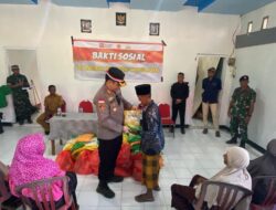 Polres Ende Bersinergi Dengan TNI, BUMN, Dan Instansi Terkait Gelar Bakti Sosial Di Pulau Ende