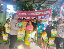 Polda NTT Salurkan 292 Ton Beras Murah, Wujudkan Kesejahteraan Rakyat Sambut HUT ke-80 RI