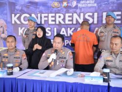 Satlantas Polres Gresik Tangkap Pelaku Tabrak Lari Maut Di Menganti, Tewaskan Seorang Remaja