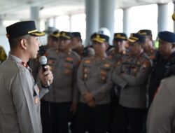 Pertandingan BRI Super League Di Gresik Berjalan Kondusif, Polres Gresik Kawal Pertandingan Persik Kediri vs Madura United