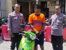 Polsek Kenjeran Ungkap Kasus Curanmor, Satu Pelaku Diamankan, Satu Masih DPO