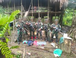 Prajurit Marinir TNI AL Berhasil Merebut Markas Separatis OPM Di Papua Barat Daya