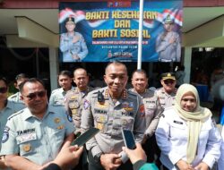 Sambut Hari Lalu Lintas Bhayangkara ke 70, Ditlantas Polda Jatim Gelar Baksos Dan Bakkes