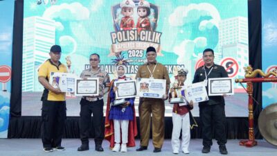 Gebyar Pocil Kapolres Gresik Cup 2025: Kebomas Raih Juara Umum, Tanamkan Disiplin Sejak Dini