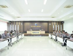 Jelang Operasi Lilin, Polres Gresik Mantapkan Kesiapan Lewat Lat Pra Ops Zebra Semeru 2025