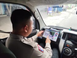 Disiplin Berlalu Lintas Ditingkatkan, ETLE Incar Polres Gresik Sasar Titik Rawan Selama Operasi Zebra 2025