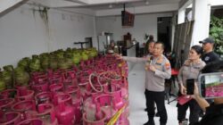 Polrestabes Surabaya Amankan 4 Orang Praktik Oplosan LPG 3 Kg ke 12 Kg