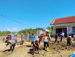 Polri Dan Warga Bersinergi Pulihkan Pascabanjir Di Pidie Jaya