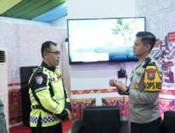 Pastikan Keamanan Nataru, Kapolres Gresik Pantau Langsung Kesiapan Pos Pelayanan Gress Mall