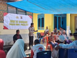Polres Ende Bedah Masalah Miras Hingga Wacana FKPM Di Lingkungan Ndao Dalam Kegiatan Jumat Curhat