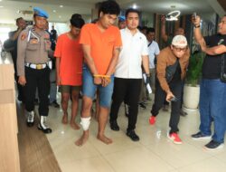 Tiga Gangster Kampungan Ditangkap, Polres Gresik Beri Tindakan Tegas Terukur